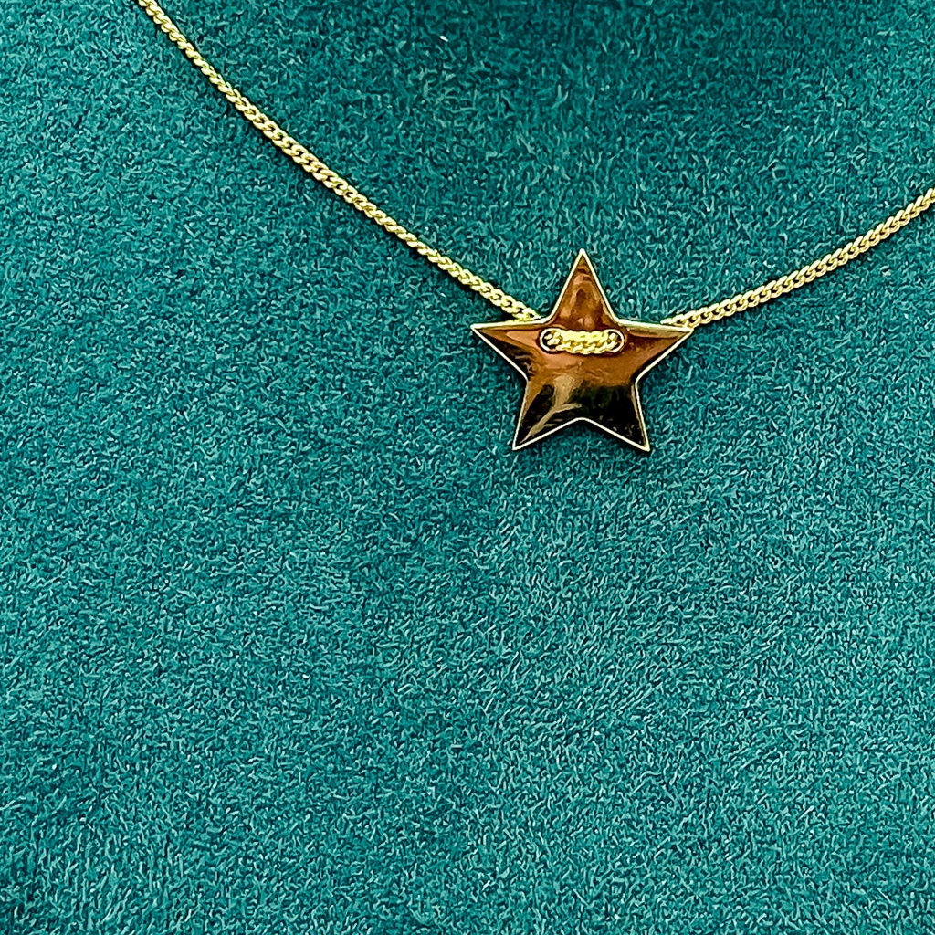 Collar Estrella Lisa Chata (R)