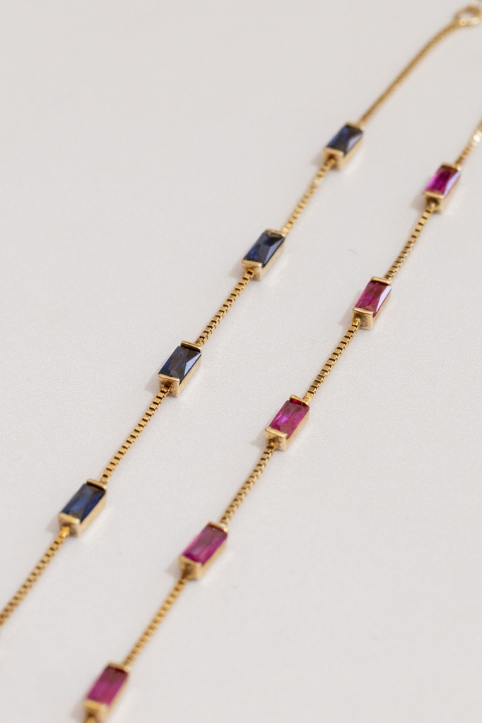 Pulsera Multi Rectangulos Colores