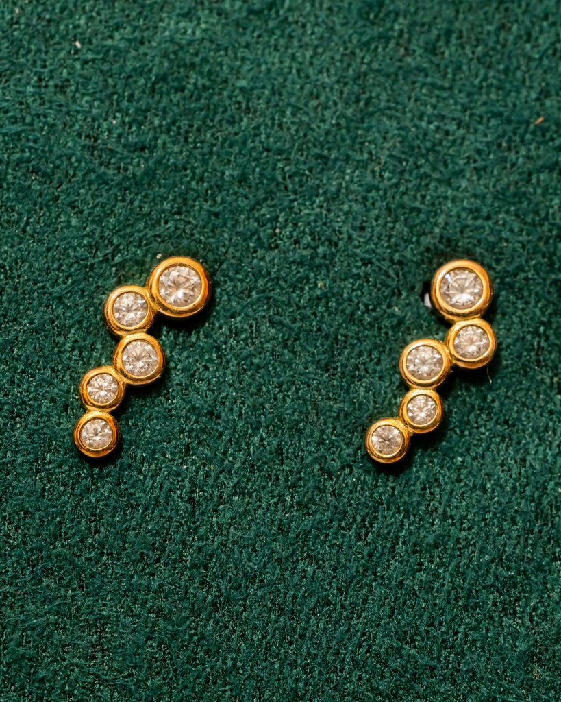 Arete 5 Cristales Largo