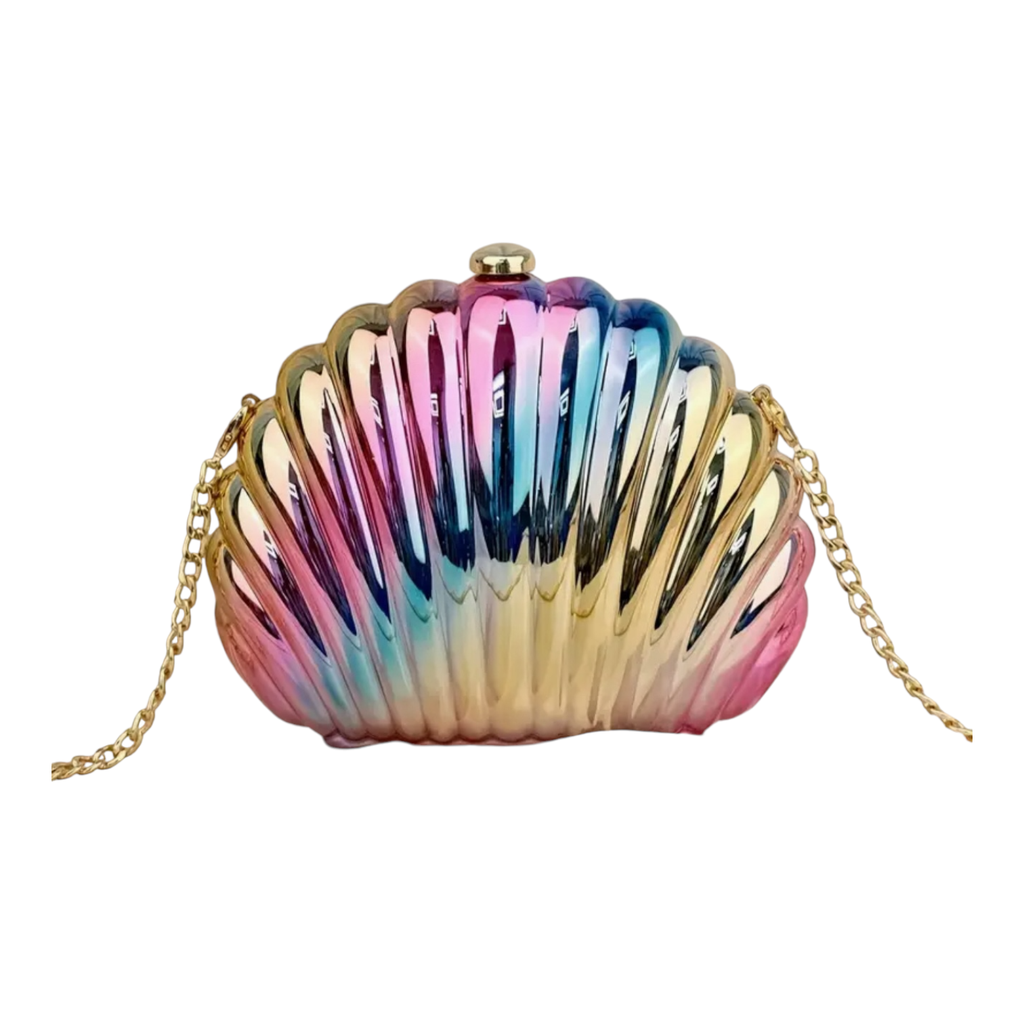 Cartera Concha Metalica