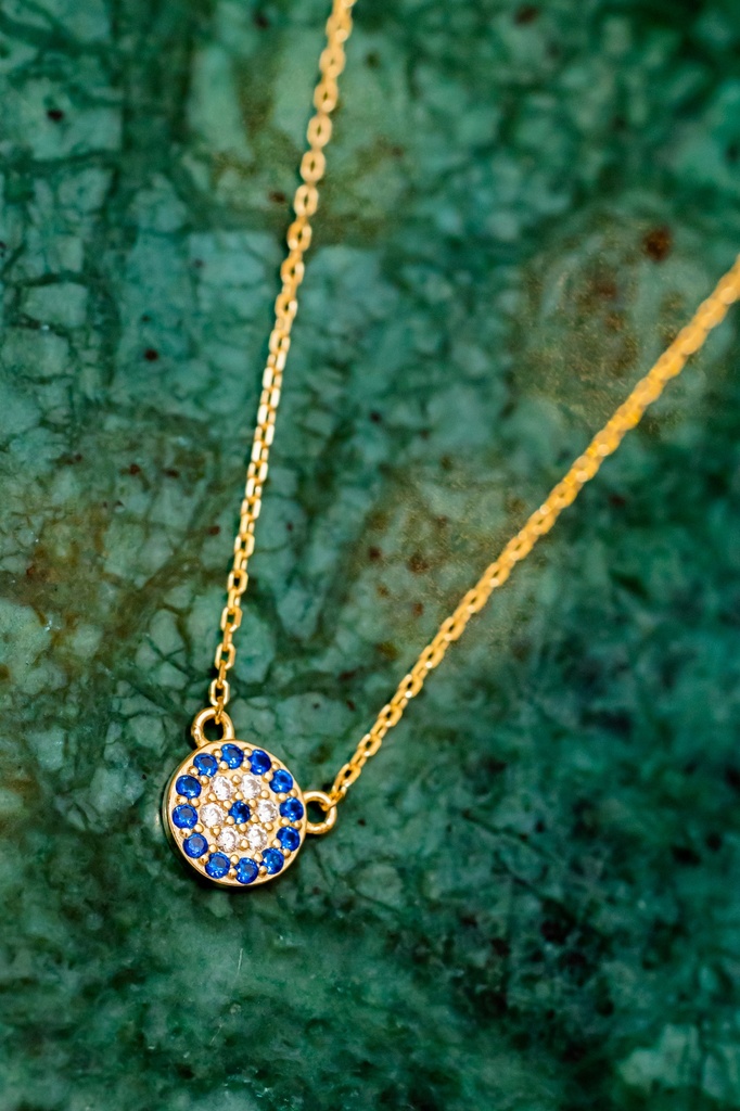 Collar Ojo Azul Tradicional (R)