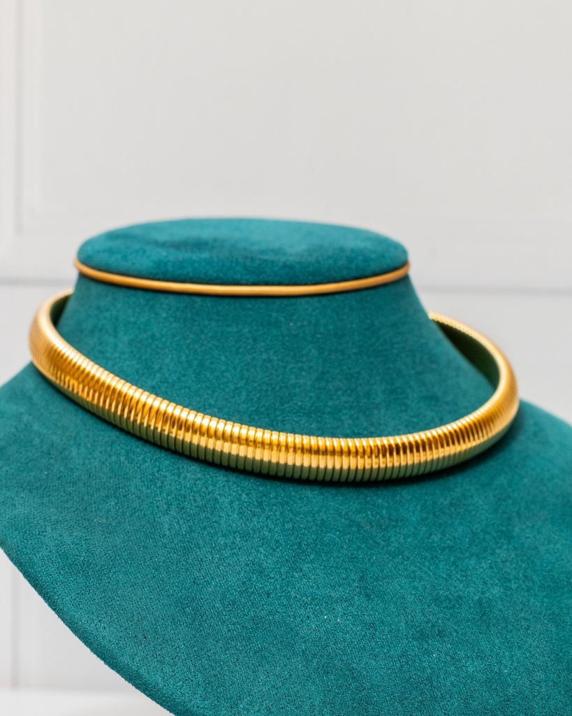 Choker Dorado/Plateado Flexible