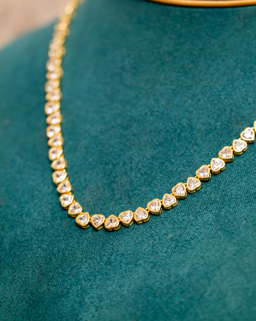 Collar Up and Down Dorado 925