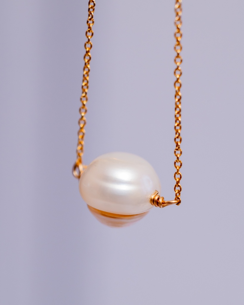 Pulsera perla simple  