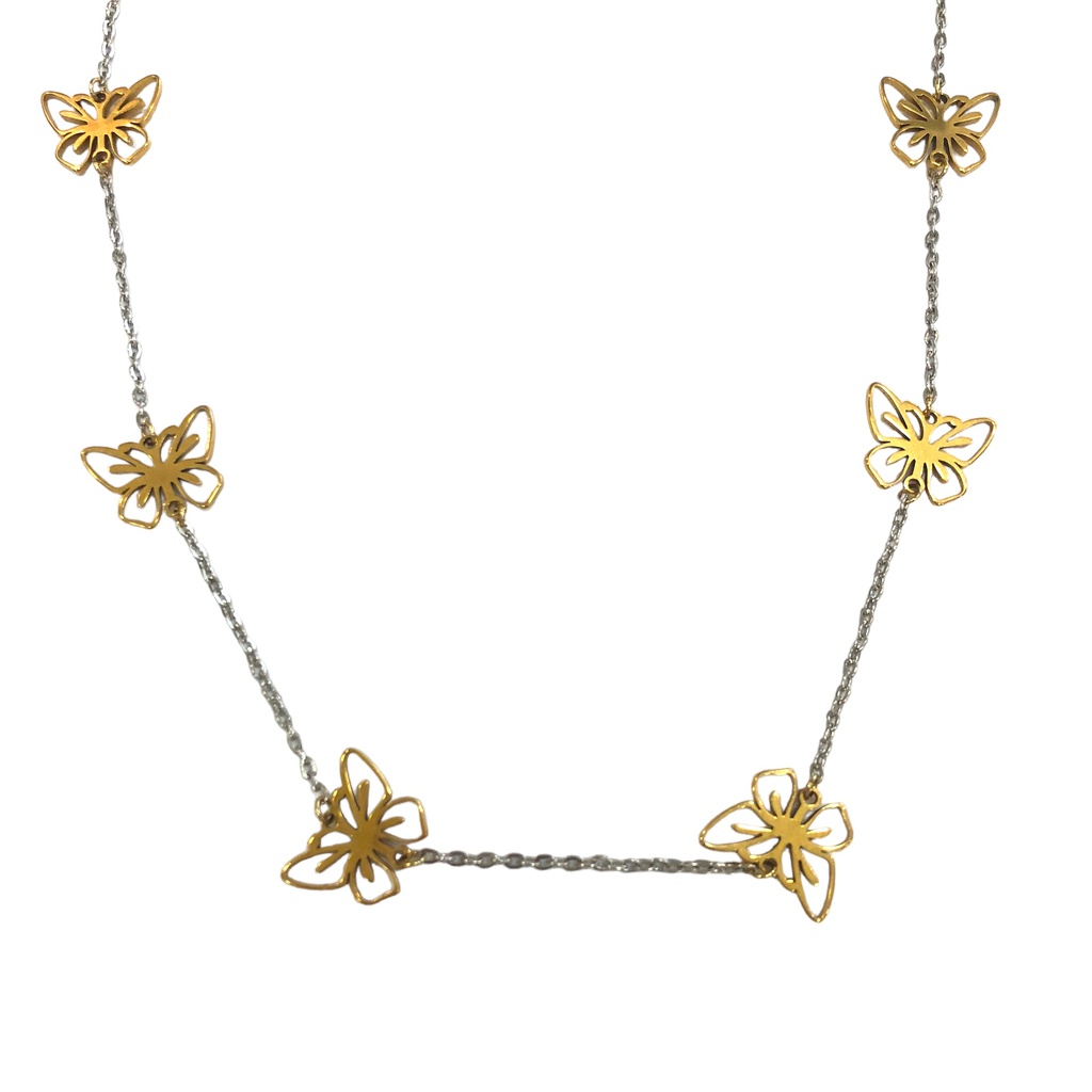 Collar Largo Papillon Mariposas Maranva