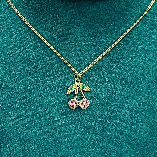 [11266] Collar Cereza (R)