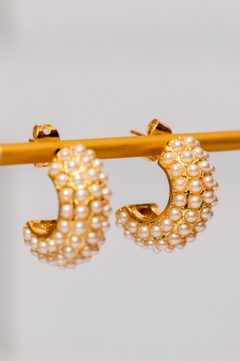 [11962] Argolla Perlitas Gordita