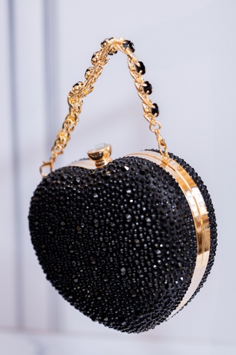 Cartera Corazon Cristales