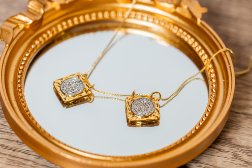 [12480] Collar San Benito Cuadrado Ajustable