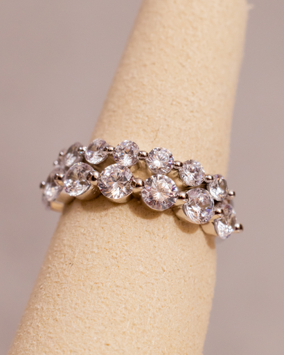 Anillo Half Eternity 